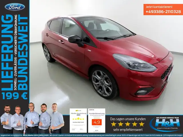 Ford Fiesta 1.0 M-Hybrid ST-Line Pano+LED+iACC+Kamera