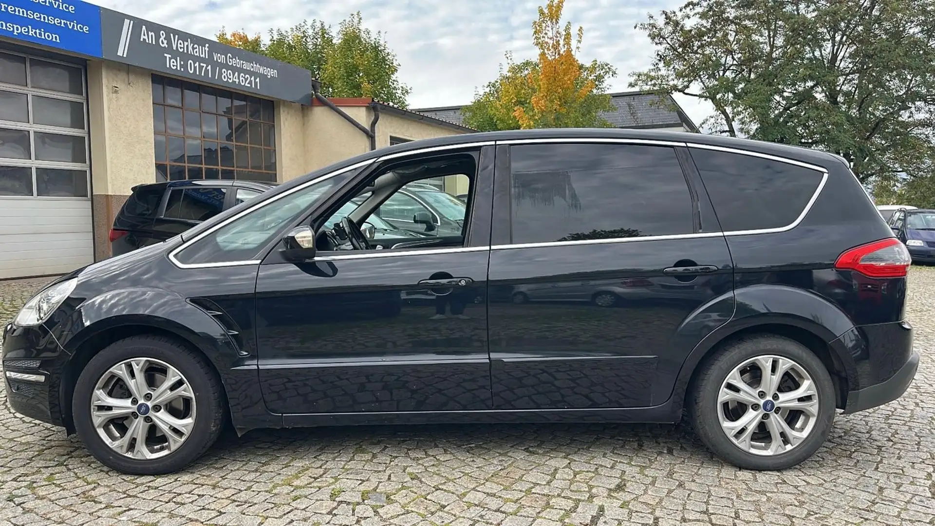 Ford S-Max Titanium *7-Sitzer *Automatik ,*TÜV-07/2026 Schwarz - 2