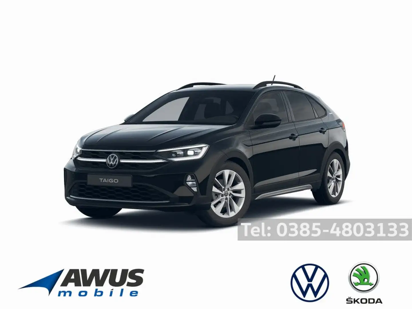 Volkswagen Taigo Life 1,5 l TSI 110 kW 150 PS 7-Gang-Doppel Schwarz - 1