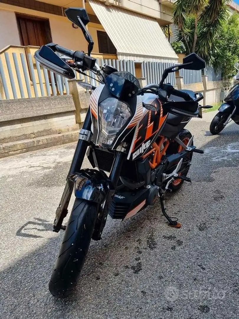 KTM 390 Duke Abs Bianco - 1