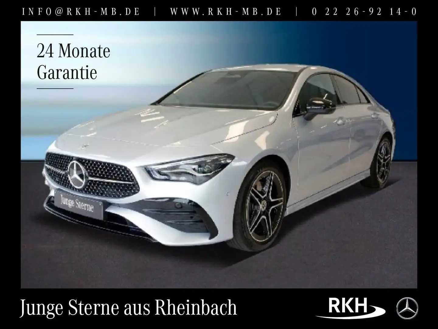 Mercedes-Benz CLA 220 CLA 220 4M Coupé AMG Line Night/360°/Totw./Distr Argintiu - 1