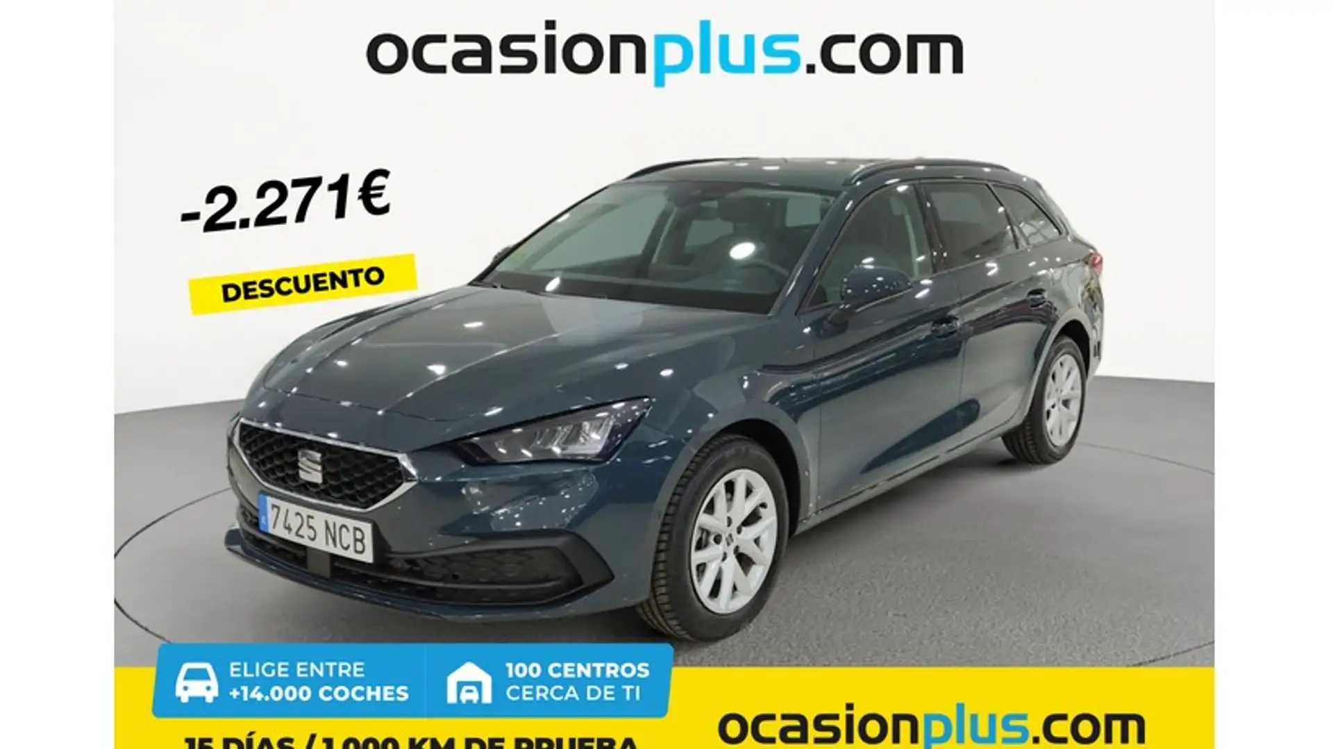 SEAT Leon ST 1.5 TSI S&S Style Special Edition 150 Bleu - 1