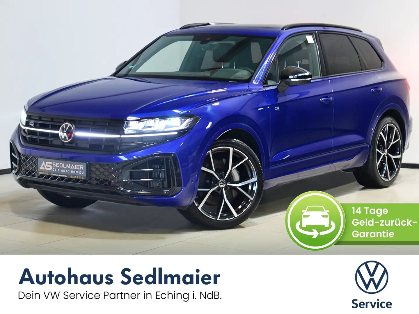 Volkswagen Touareg 3.0 V6 TSI 4Motion R-Line SOUND|HuD|PANO Blau - 1