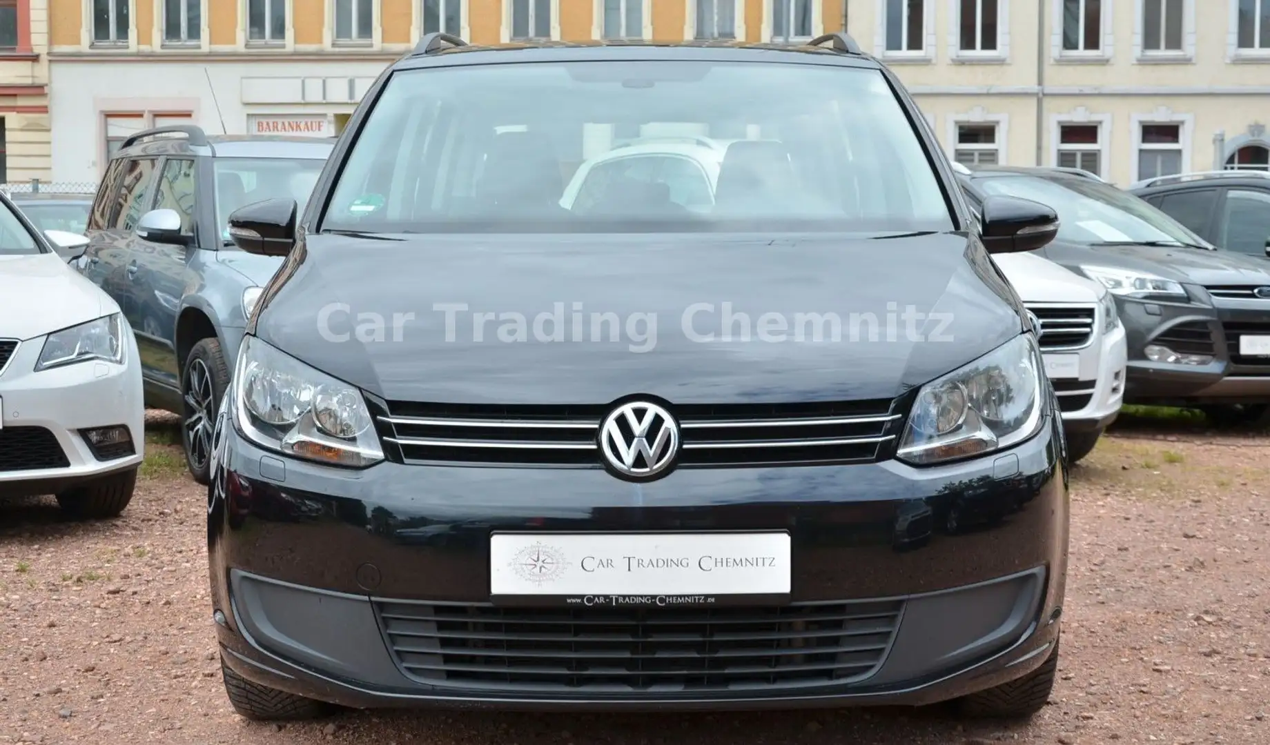 Volkswagen Touran 1.6 TDI Navi 7 Sitze Klimaautomatik Fekete - 2