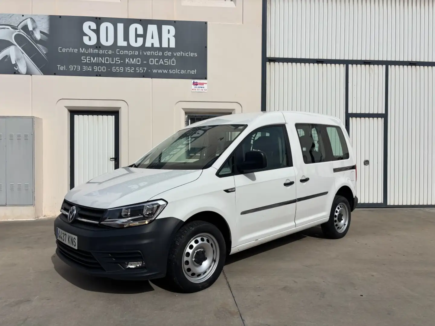 Volkswagen Caddy 2.0TDI Kombi Business 4M 90kW Blanco - 1