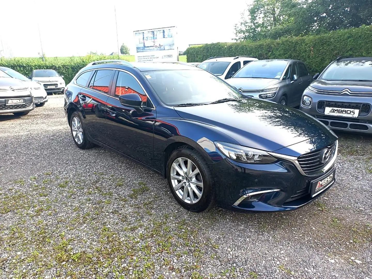 Mazda 6 Mazda6 Sport Combi G145 Attraction LED, AHK, ST... Blau - 1