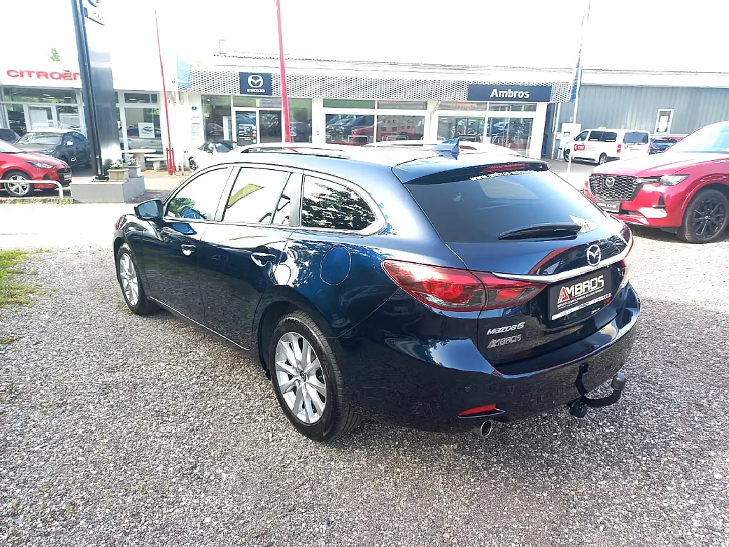 Mazda 6 Mazda6 Sport Combi G145 Attraction LED, AHK, ST... Blau - 2