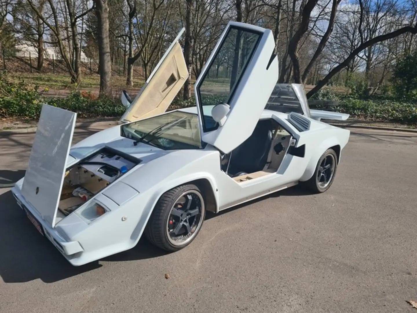 Lamborghini Countach Replika Replica Nachbau Saier Catapult Weiß - 1