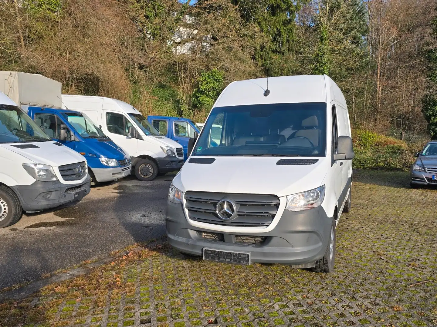Mercedes-Benz Sprinter 317 L2H2.Navi.Kamera.Akh.3.5T. Blanco - 1