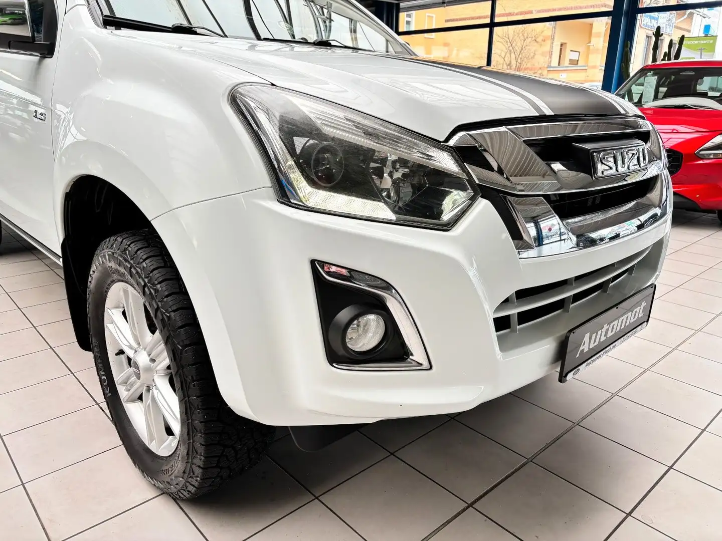 Isuzu D-Max Space Cab 4WD*Klima*Temp.*LMR*AHK*Hardtop Blanc - 2