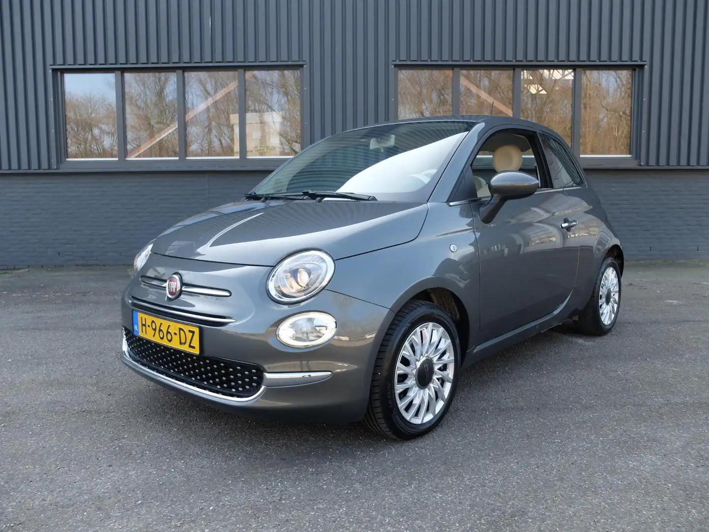 Fiat 500 1.2 Lounge Gris - 1