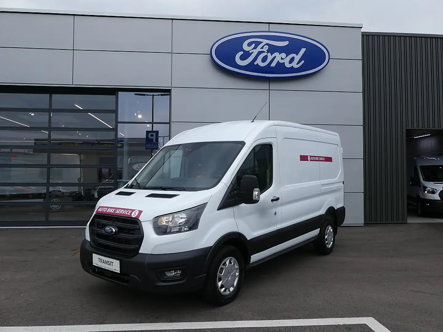 Ford Transit Transit Kasten 2,0 EcoBlue L2H2 350 Trend | FOR... Bílá - 2