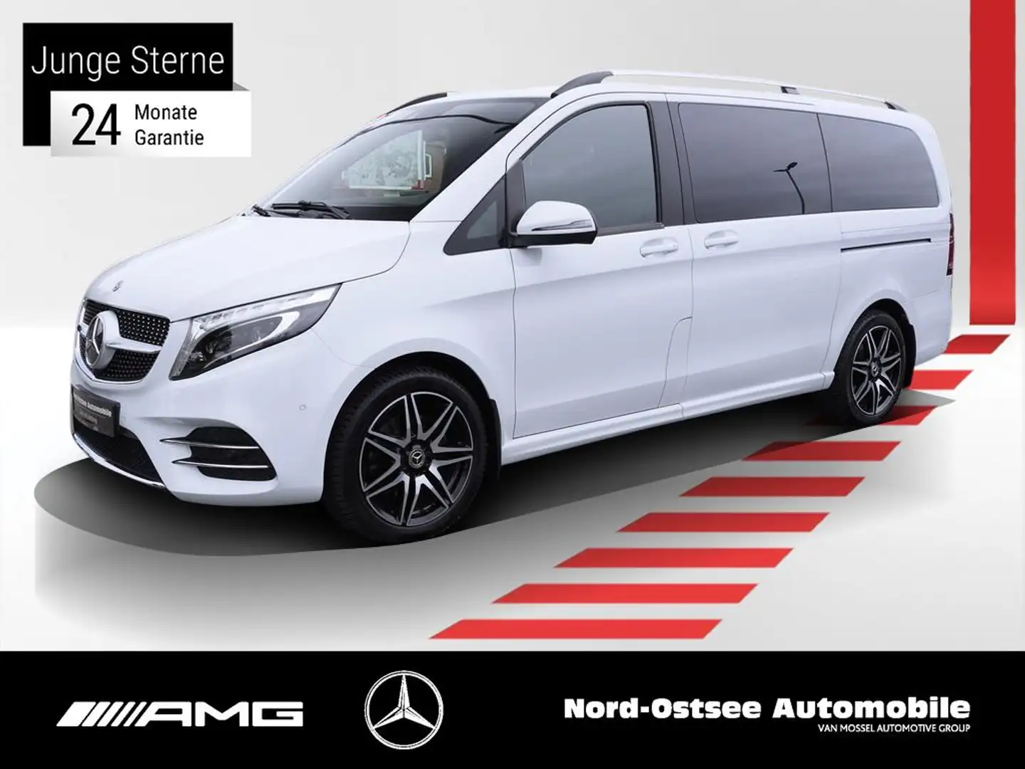 Mercedes-Benz V 300 EDITION AMG 4MATIC  LED AHK 2,5t KAMERA Blanco - 1