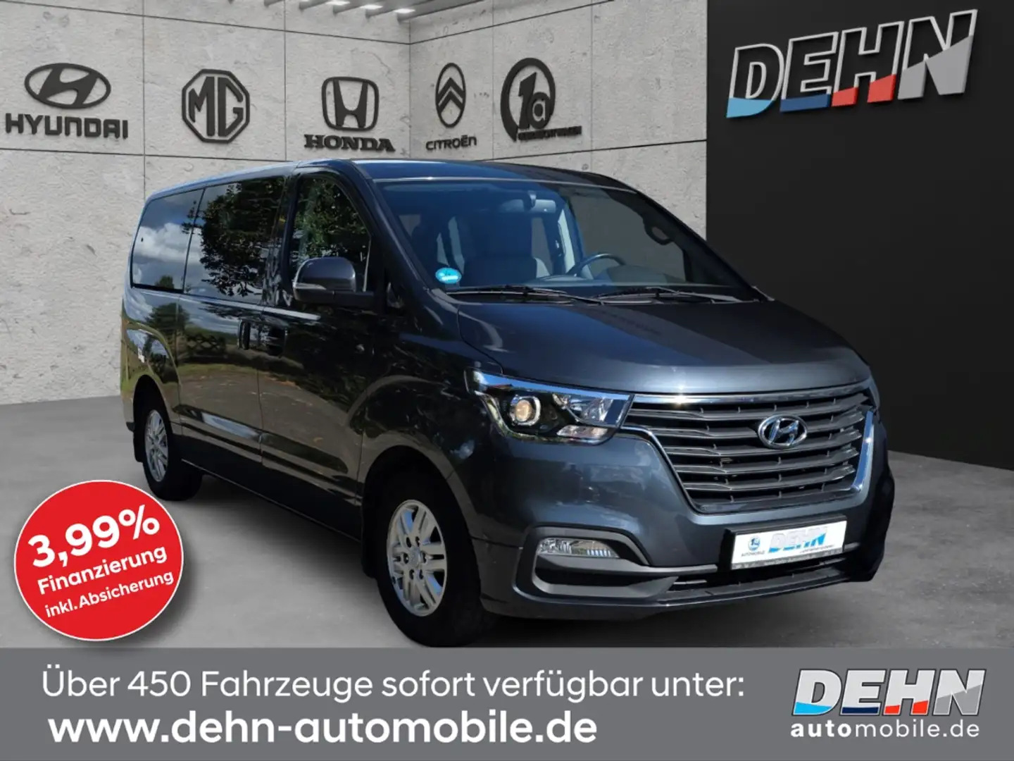 Hyundai H-1 2.5 CRDi A T Trend Navi-Paket 8Sitzer Grau - 1