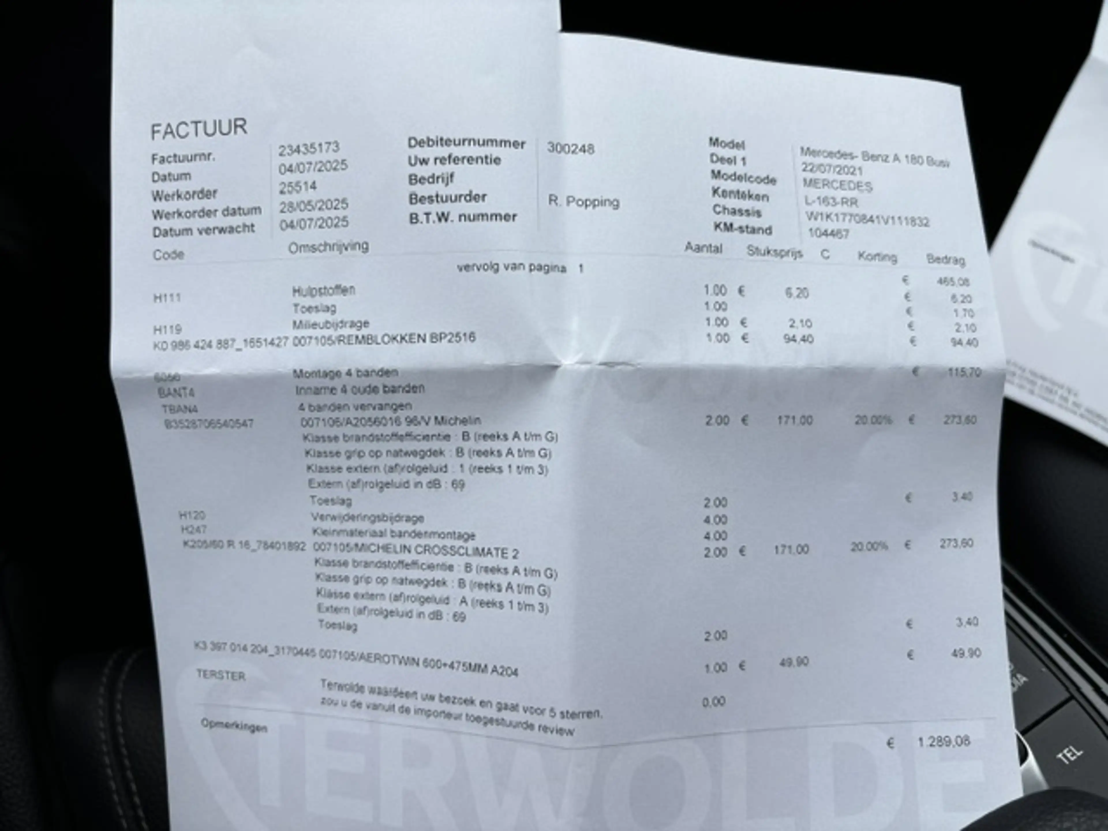 Mercedes-Benz A 180 Business Solution Lmv Pdc Acamera Cruise Navi Nap — photo 29