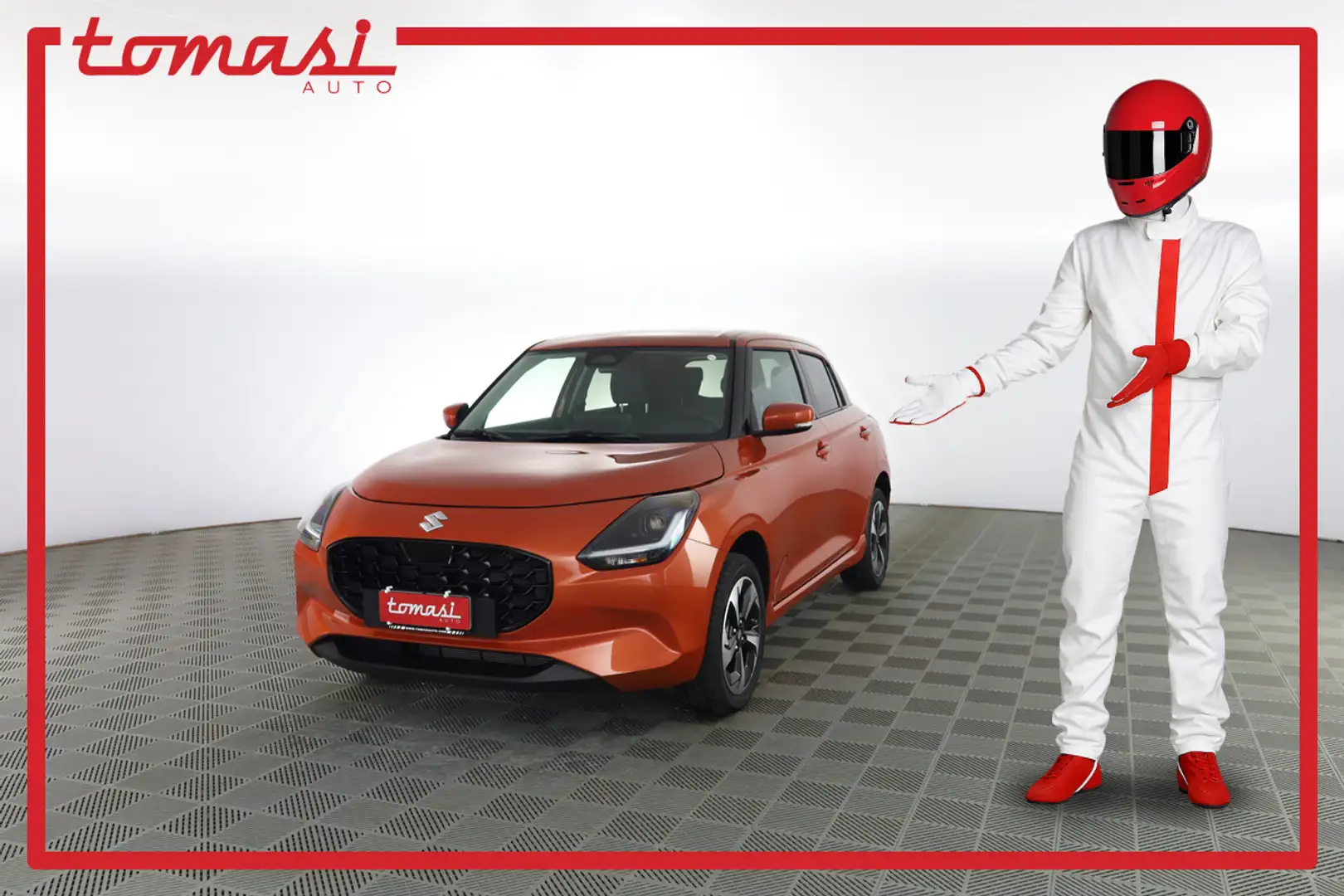 Suzuki Swift Swift 1.2 Hybrid 4WD AllGrip Top Oranžová - 1