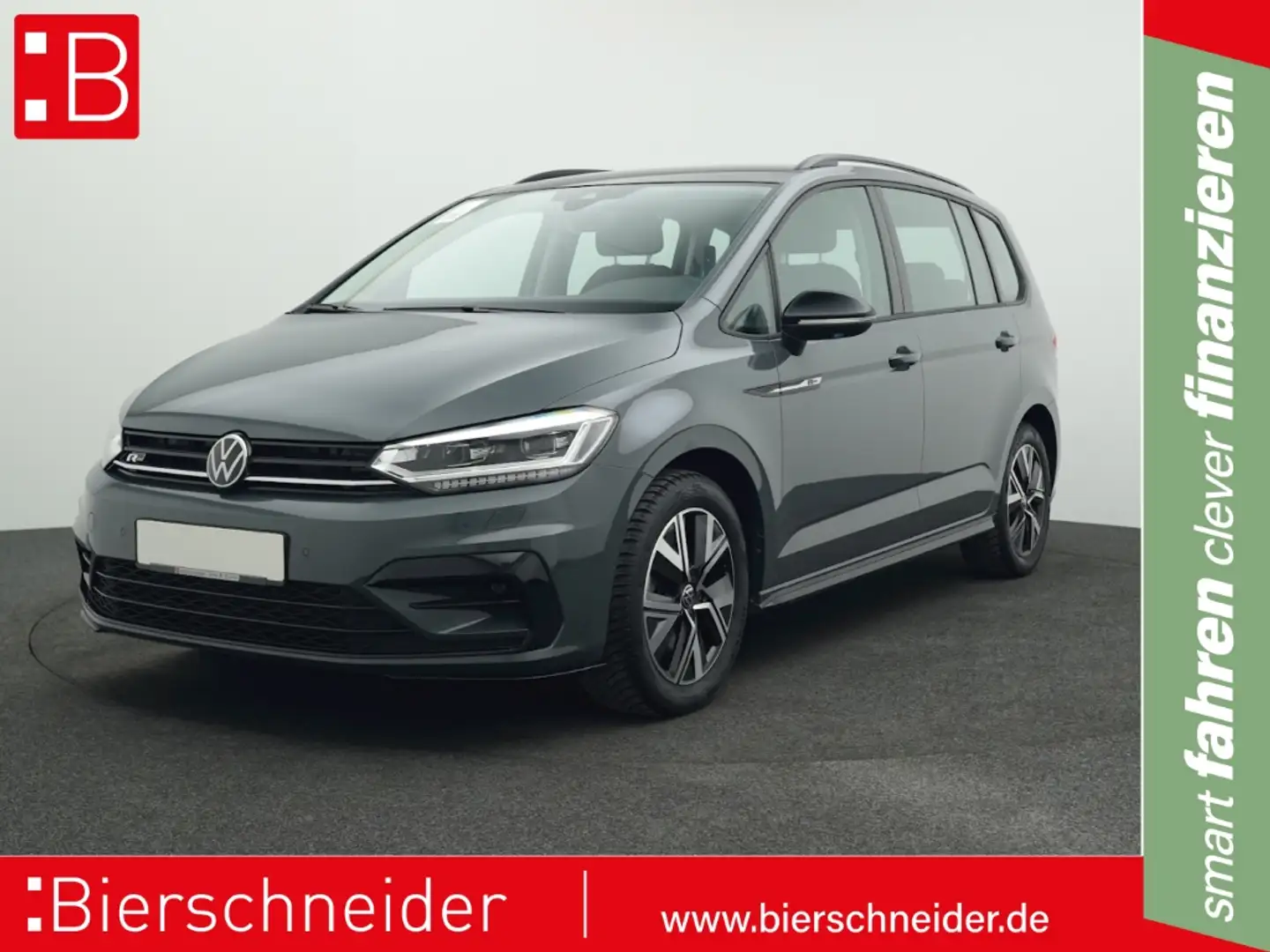 Volkswagen Touran 2.0 TDI DSG Highline RLine BLACK-STYLE KAMERA NAVI Grau - 1
