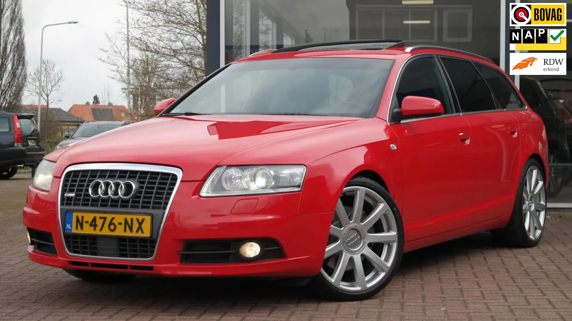 Audi A6 Avant 4.2 FSI quattro | Schuifdak | Automaat | 20i Piros - 1