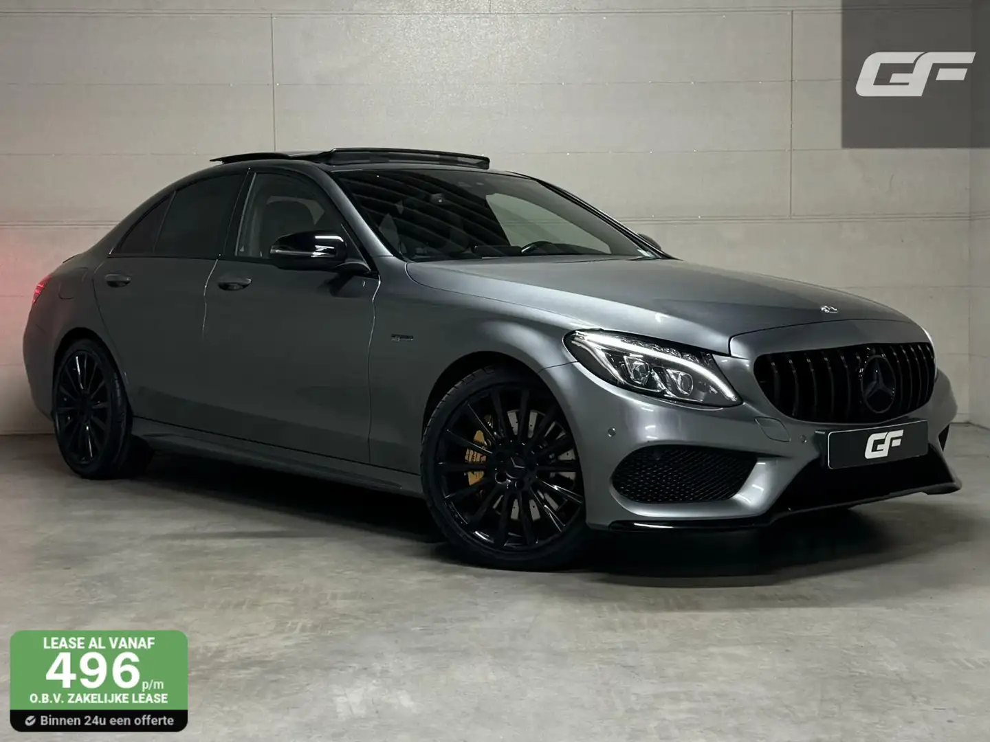 Mercedes-Benz C 43 AMG 4MATIC Pano Burmester Camera Cruise Grijs - 1