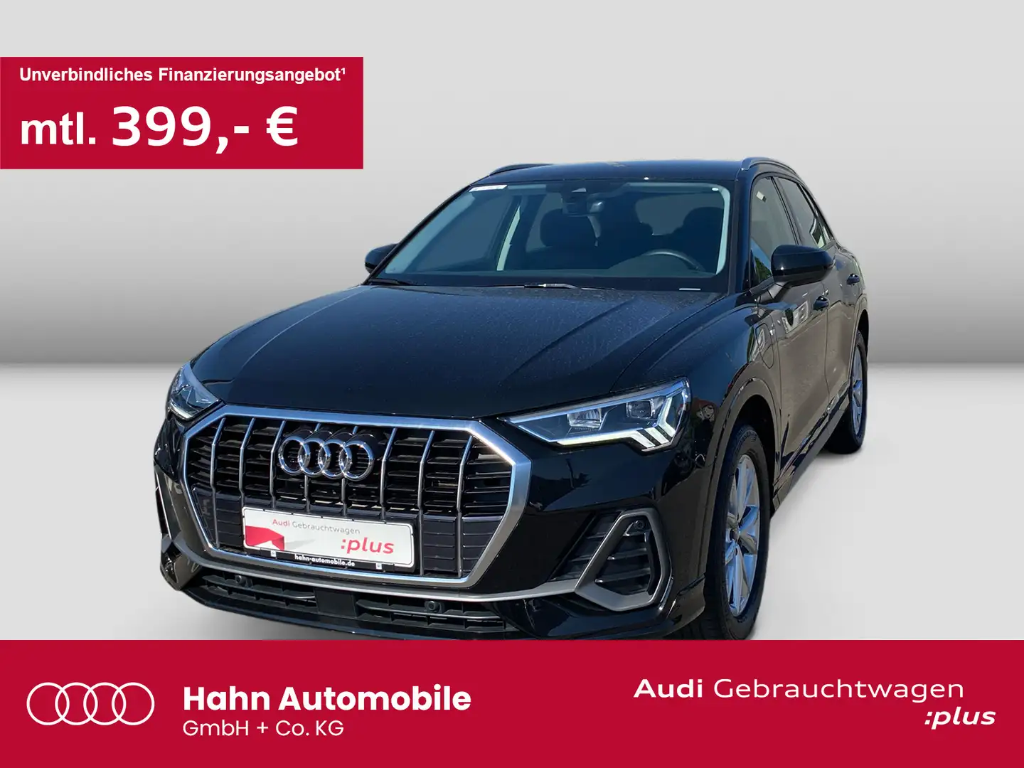 Audi Q3 45TFSIe S tronic S line Virtual CAM Sitzh Noir - 1
