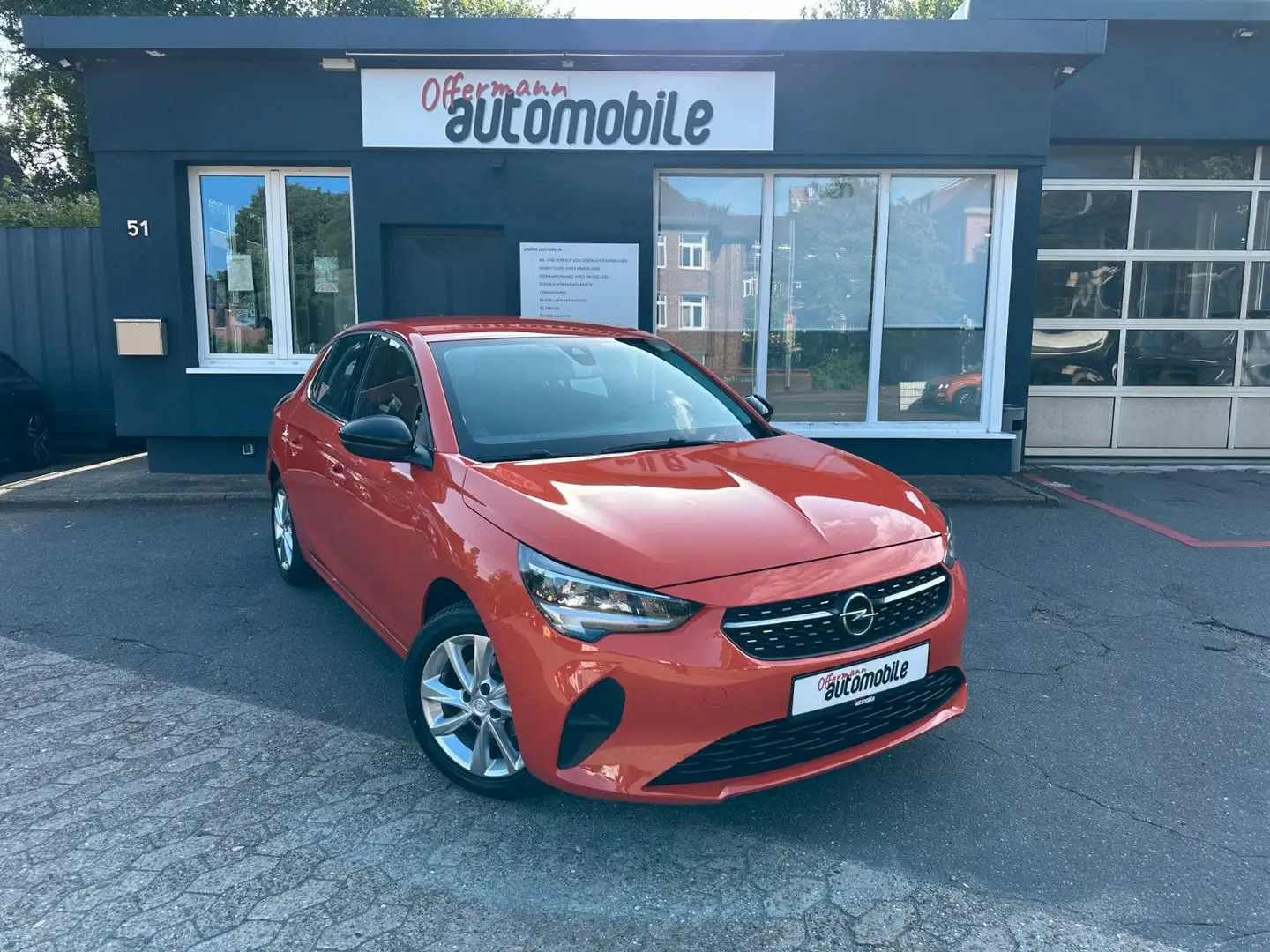Opel Corsa F Elegance*LED*Android*GARANTIE*DigitalCP* Orange - 1