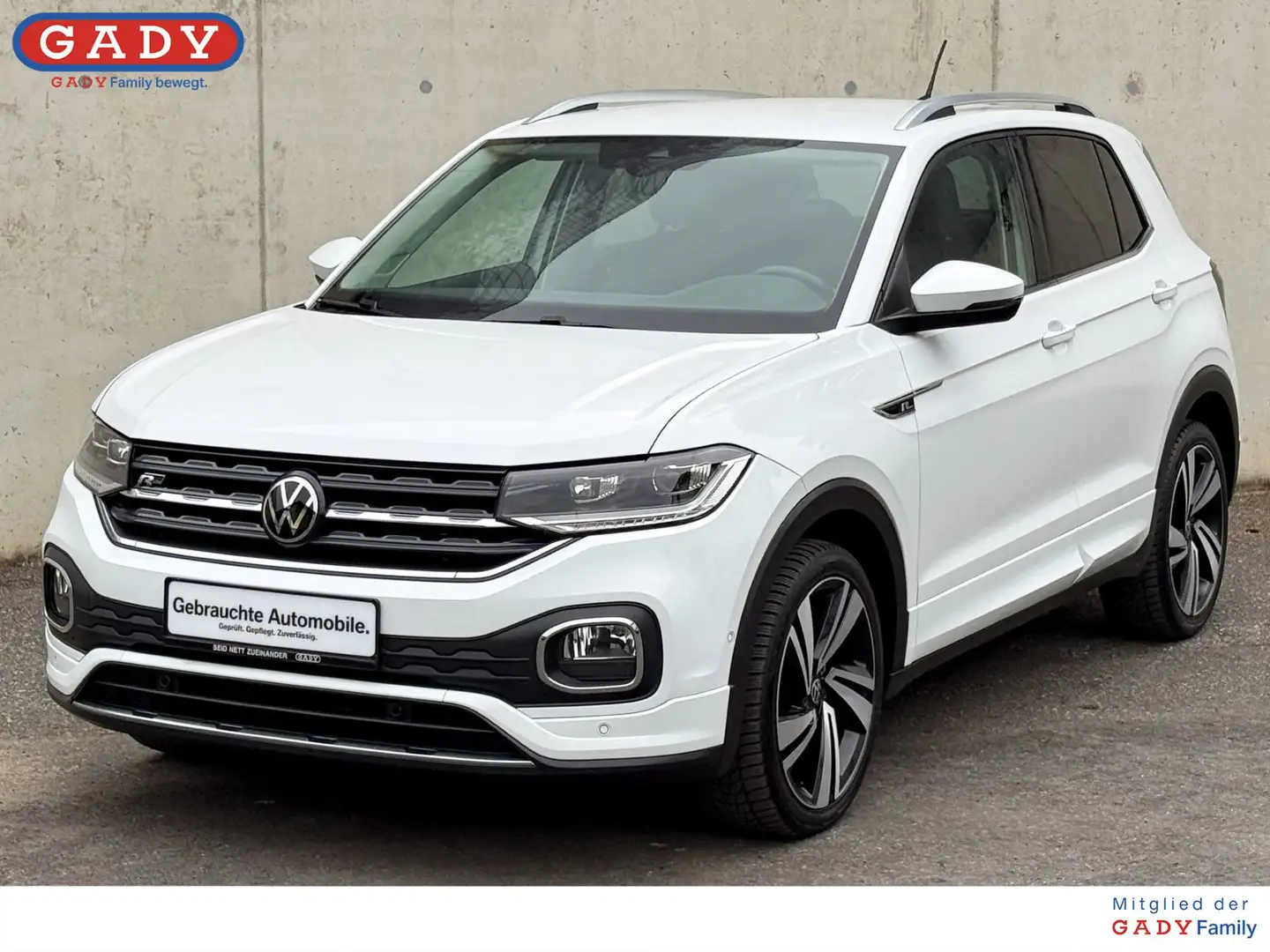 Volkswagen T-Cross 1,0TSI Style DSG R-Line R-Line Weiß - 1