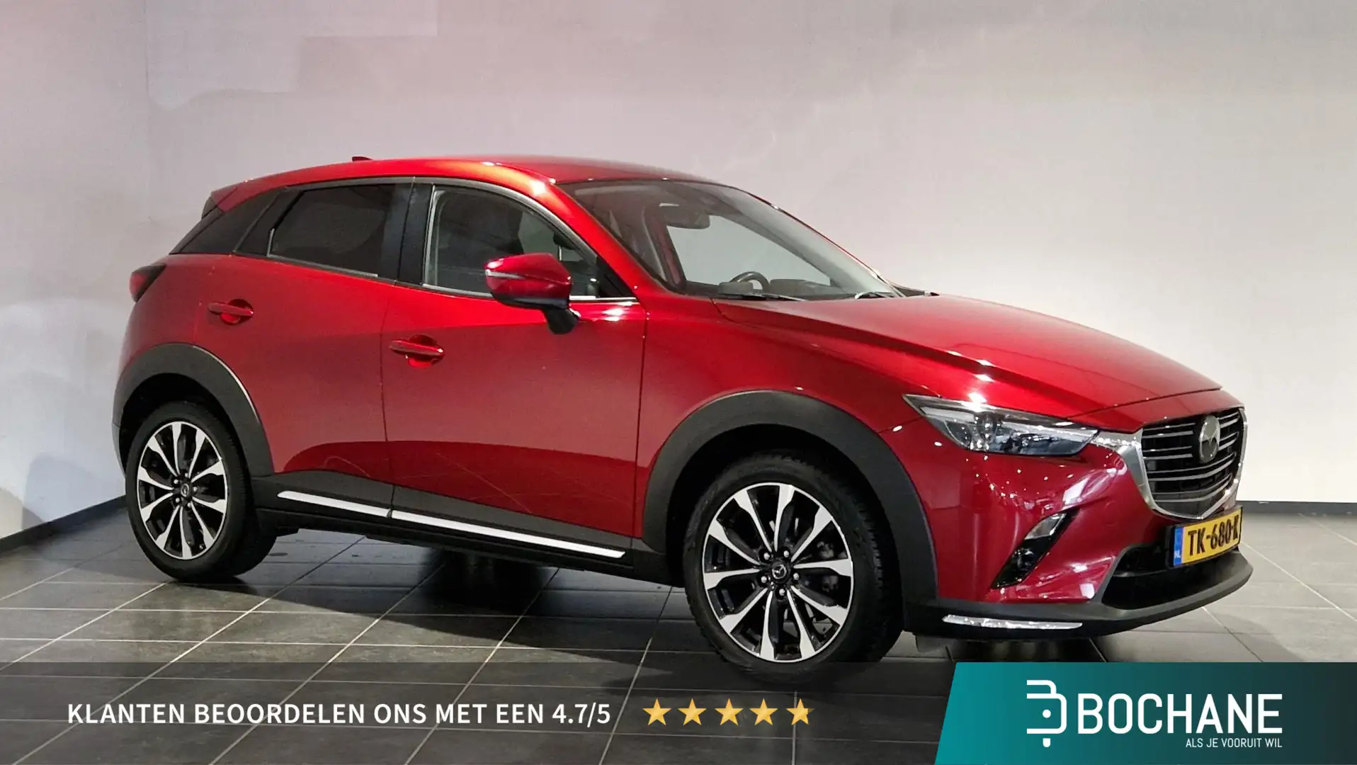 Mazda CX-3 2.0 SkyActiv-G 120 GT-M | Leder | Carplay | Trekha Rood - 1