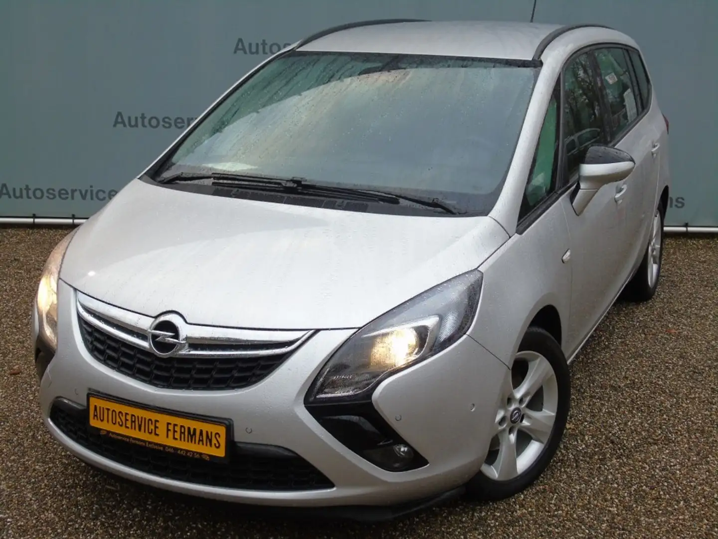 Opel Zafira 1.4 Turbo 140PK - 2011 - 88DKM - Airco - PDC Zilver - 2