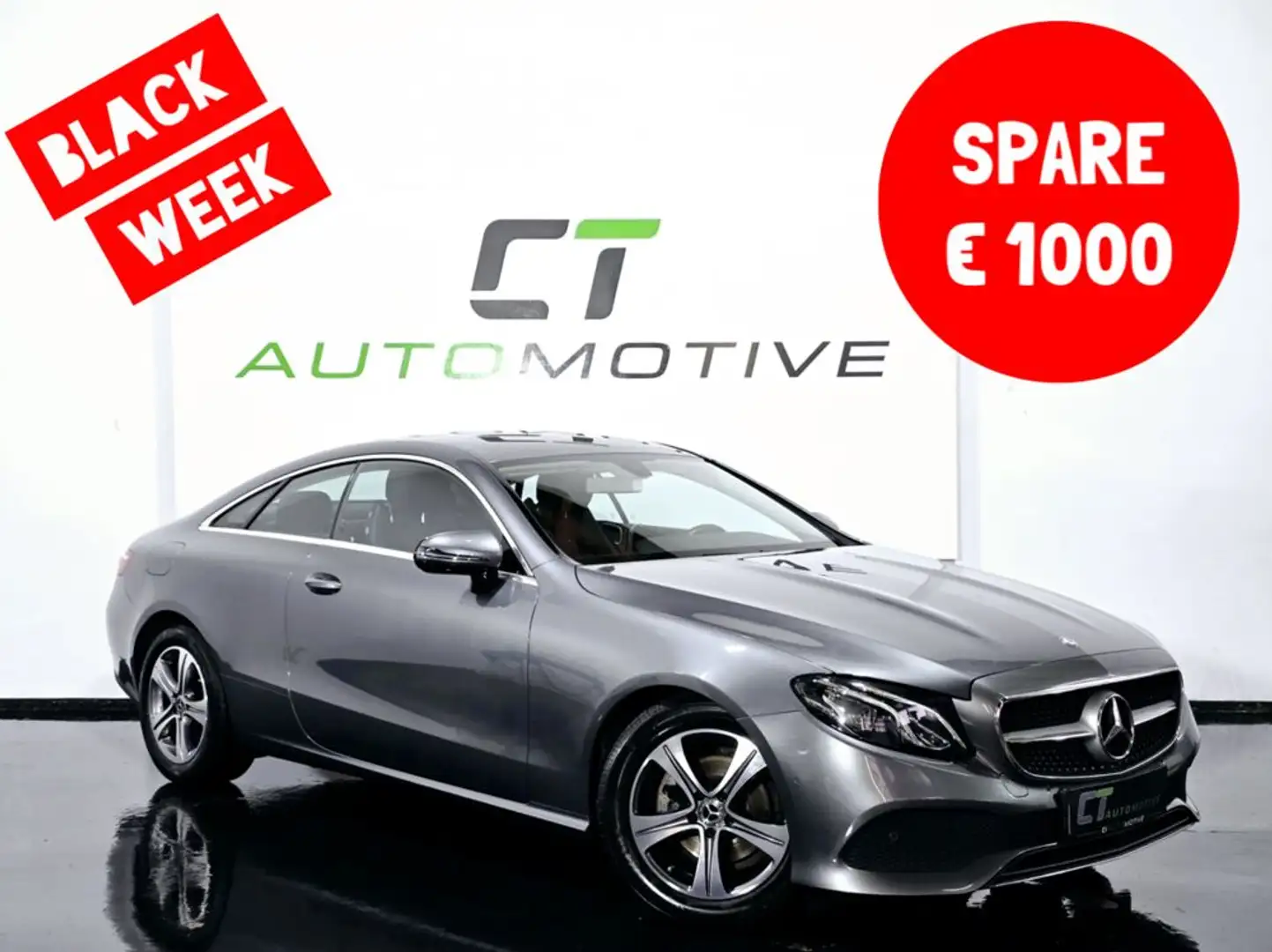 Mercedes-Benz E 200 Coupe Avantgarde Aut. ‼️BLACK WEEK‼️ Grau - 1