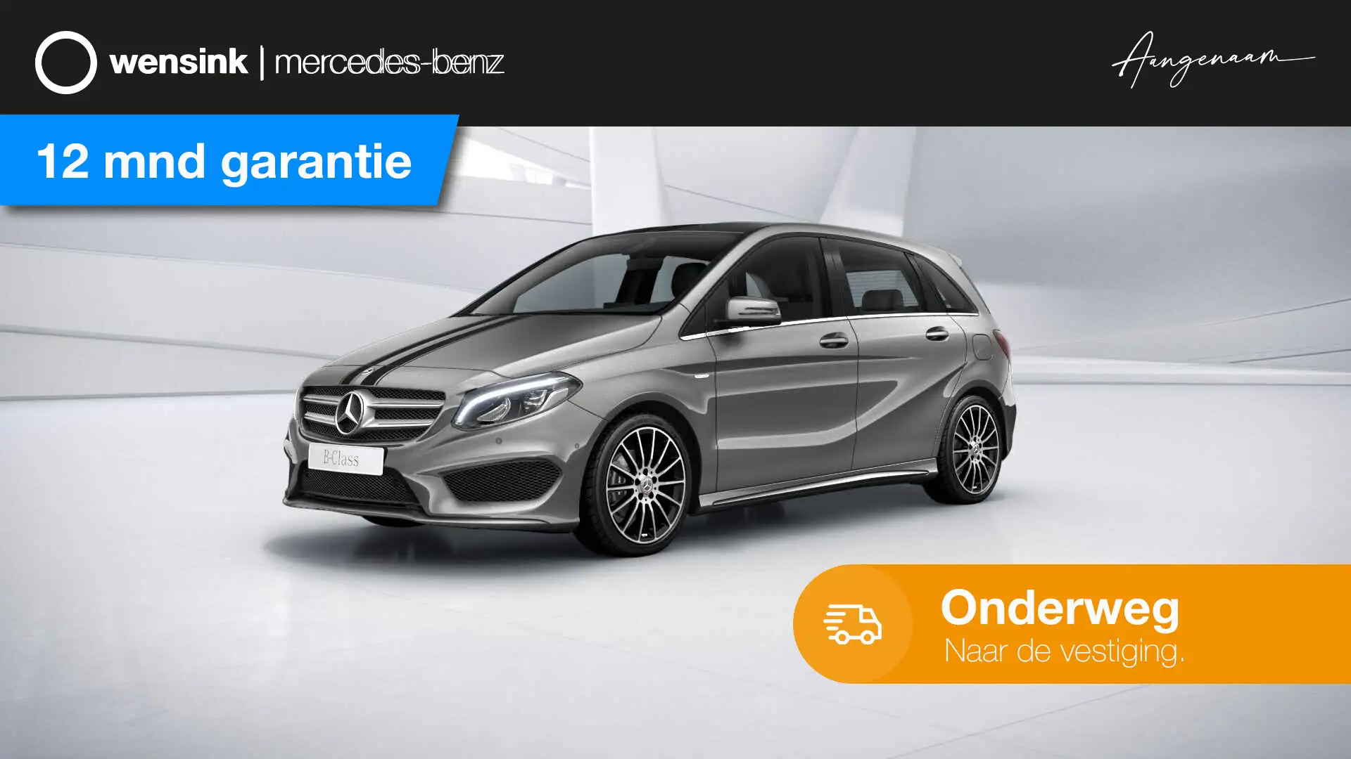Mercedes-Benz B 180 Blue Efficiency | Parkeerpilot | Navigatie | Achte Grijs - 1