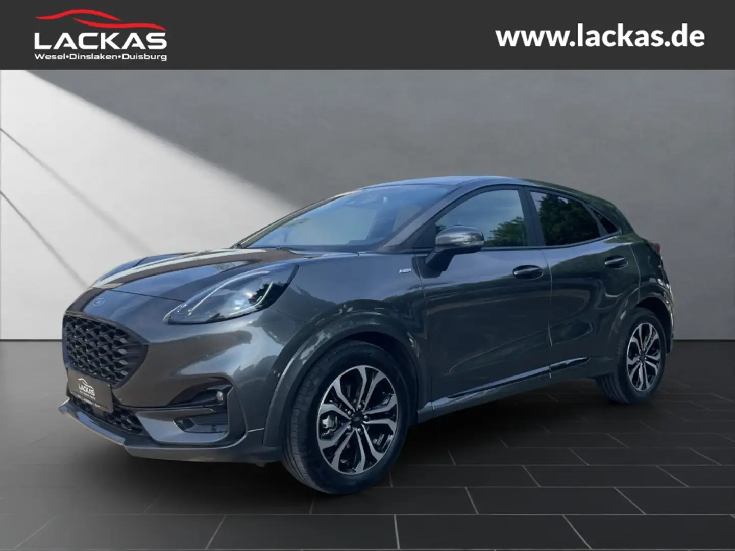 Ford Puma ST-Line 1.0 Navi Tempomat EcoBoost Mild Hybrid EU6 Grijs - 1
