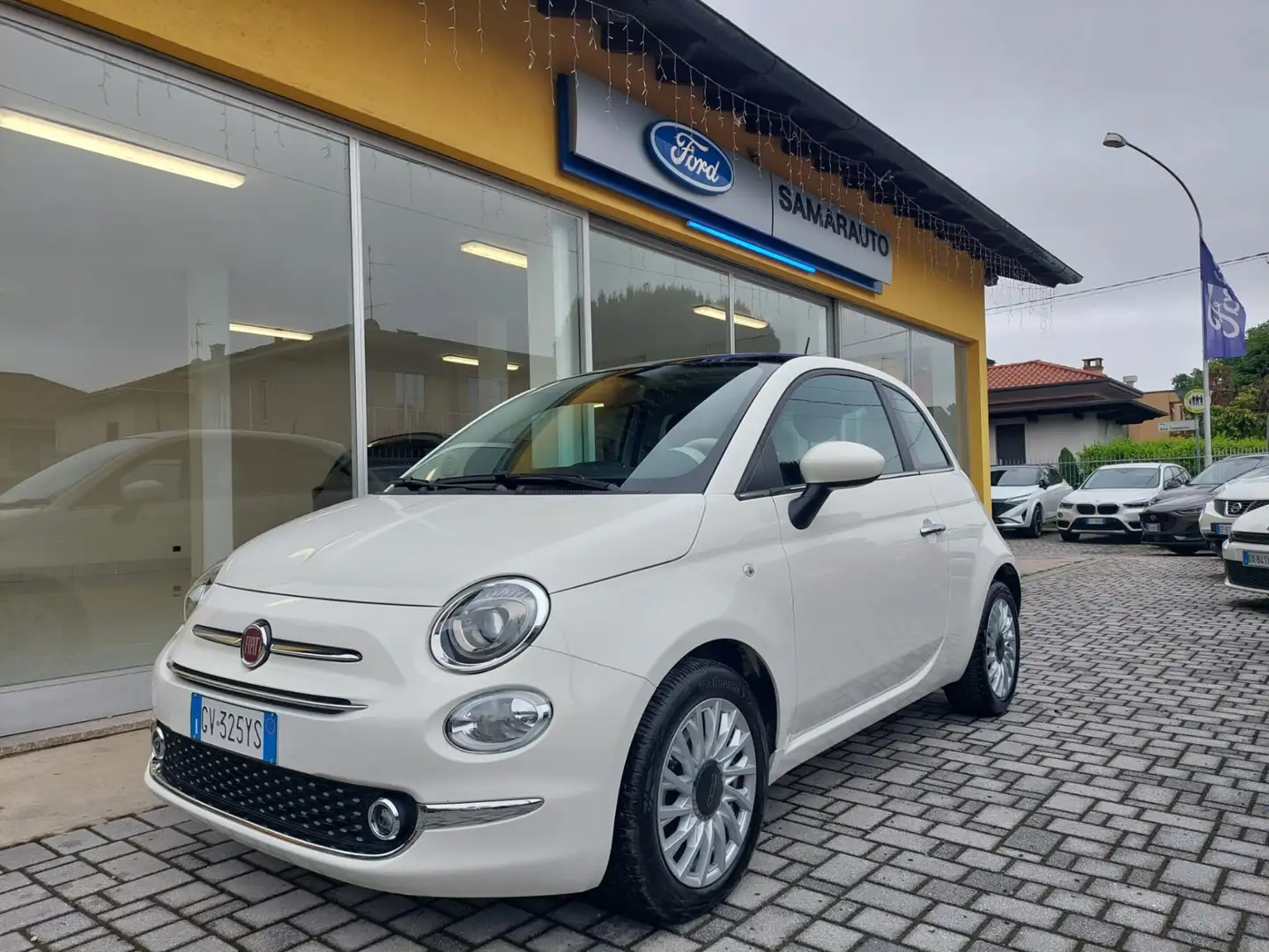 Fiat 500 1.0 Hybrid Dolcevita Blanc - 1