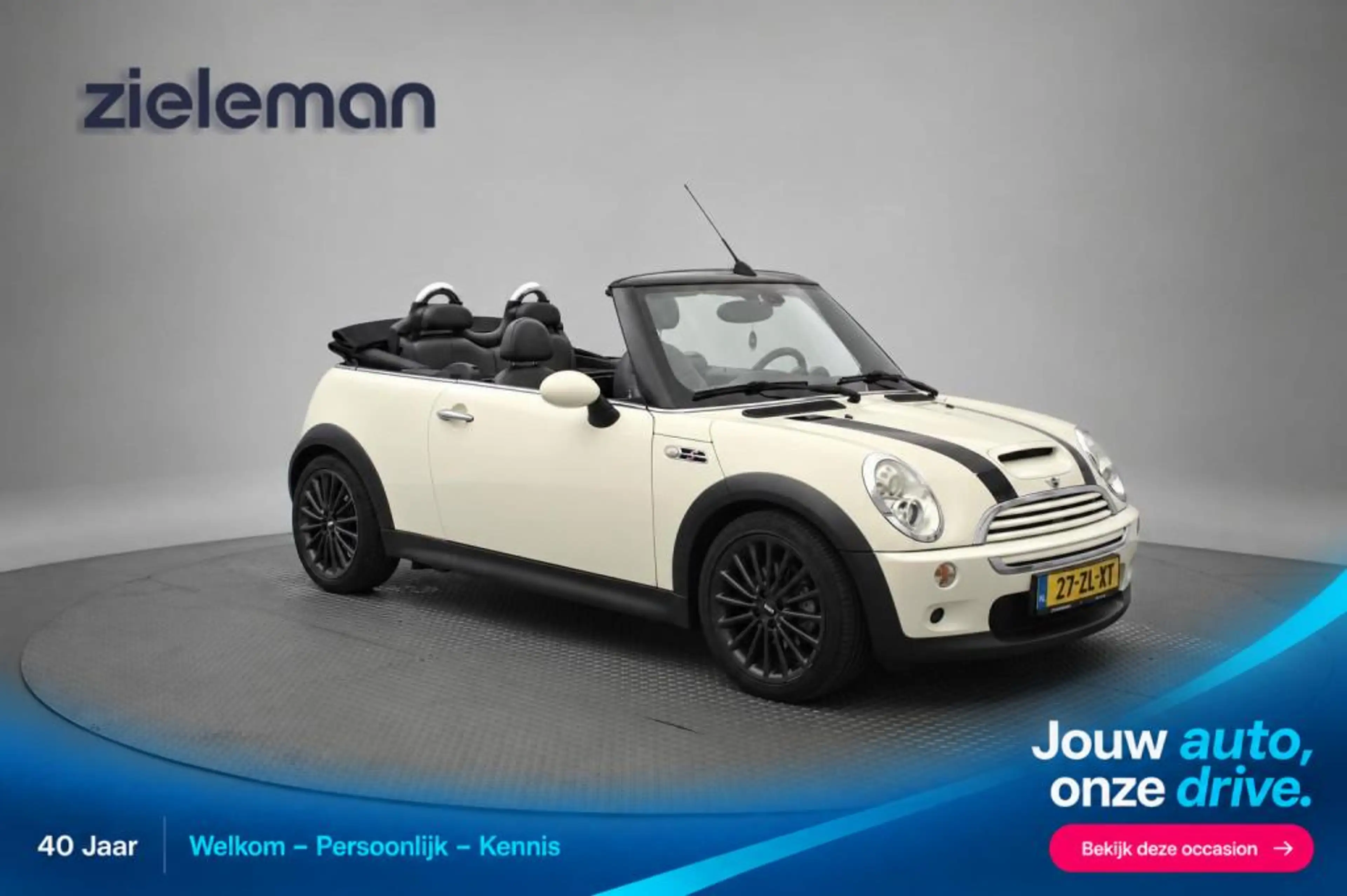 MINI Cooper S Cabrio 1.6 Chili Automaat - Navi, Leer, Stoelverw. Copy