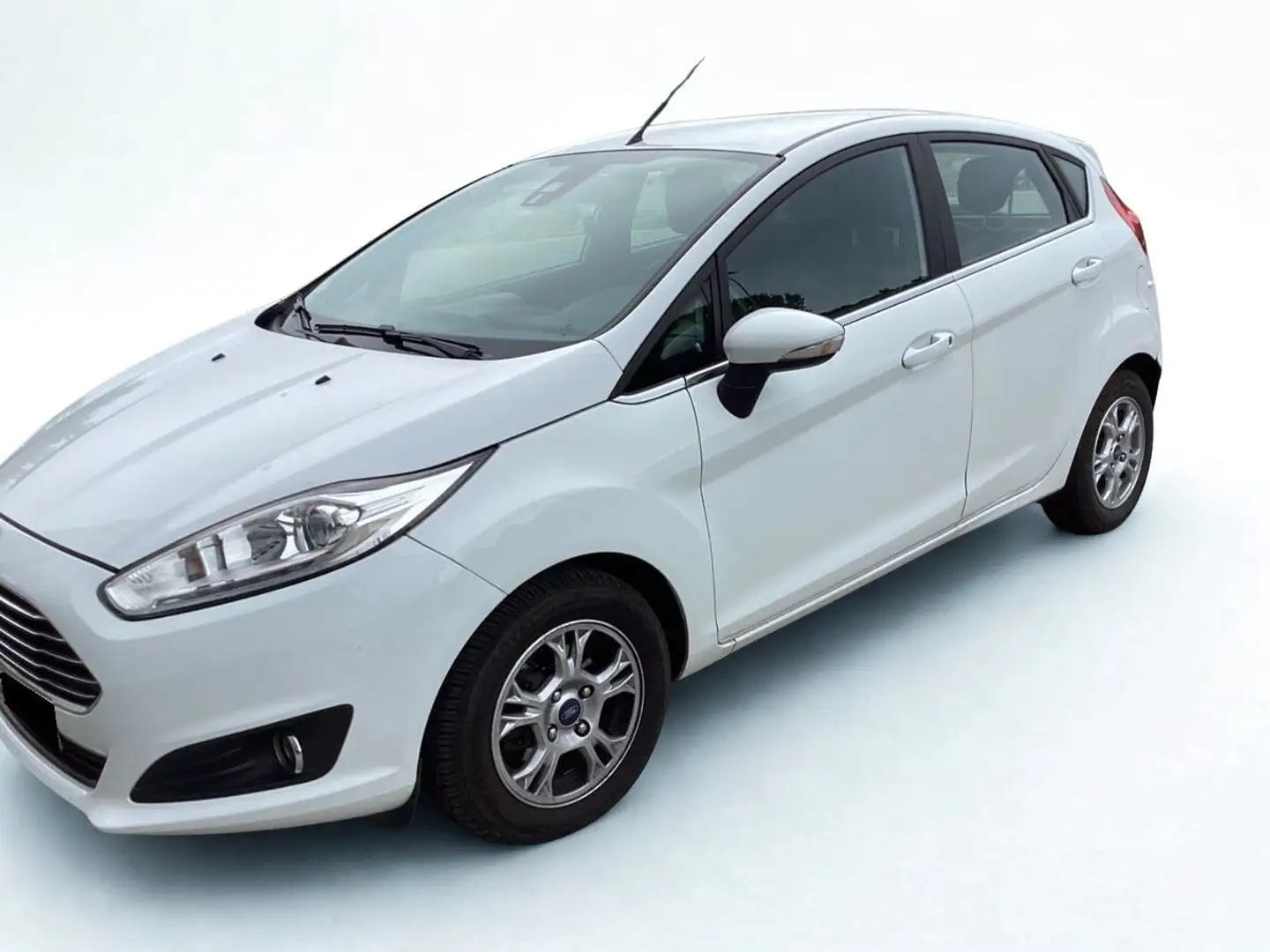 Ford Fiesta Fiesta 1.5 TDCi 95 Titanium Blanc - 1