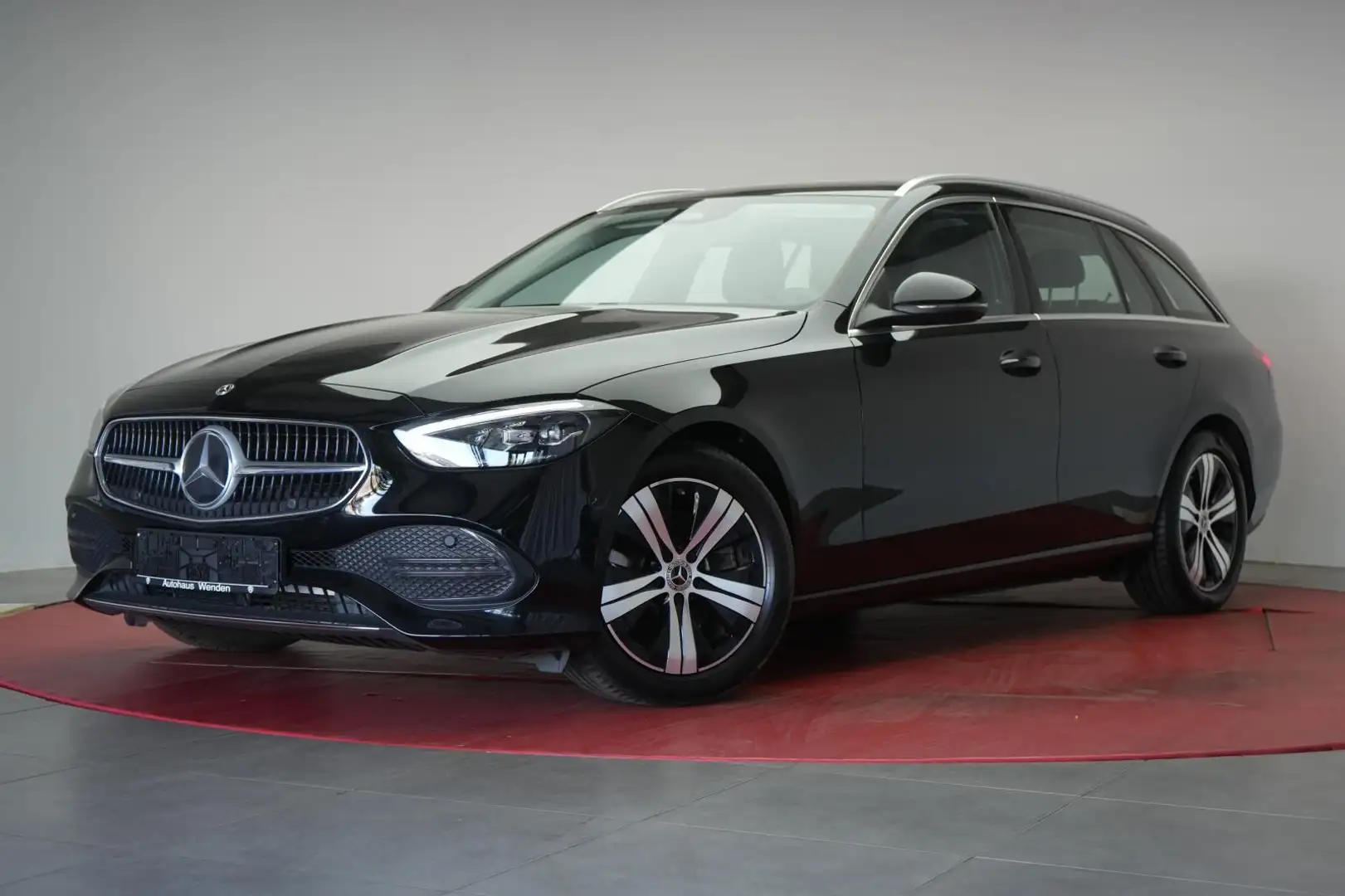 Mercedes-Benz C 200 T 9G-Tronic Avantgarde Navi/Distronic/Kame Schwarz - 2
