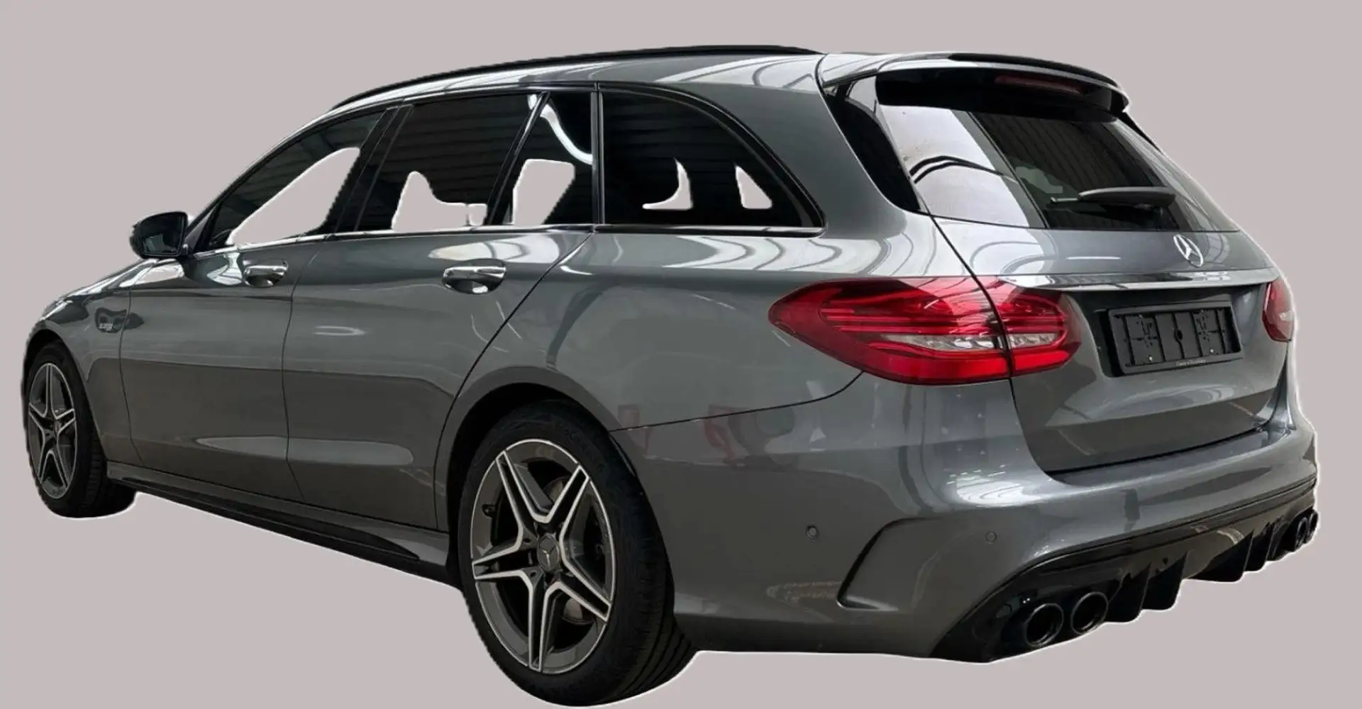 Mercedes-Benz C 43 AMG unfallfrei Scheckheft Vollausstattung Gri - 2