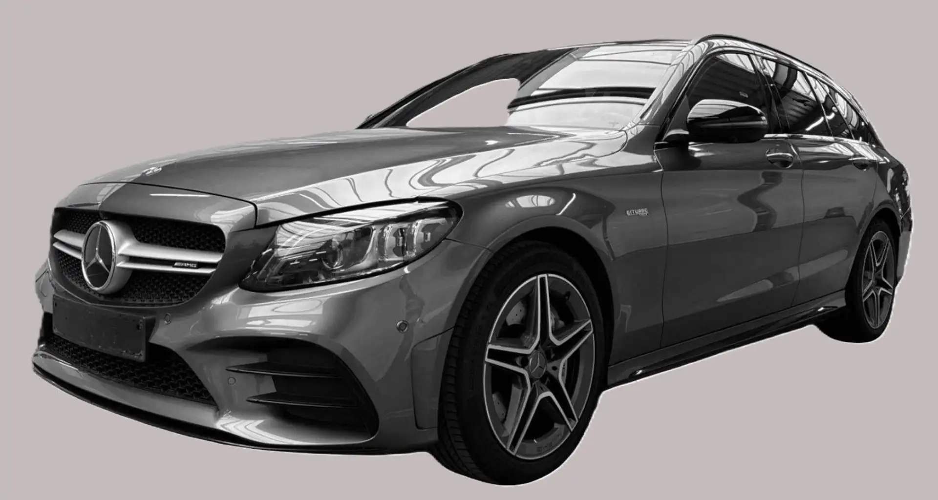 Mercedes-Benz C 43 AMG unfallfrei Scheckheft Vollausstattung Gri - 1