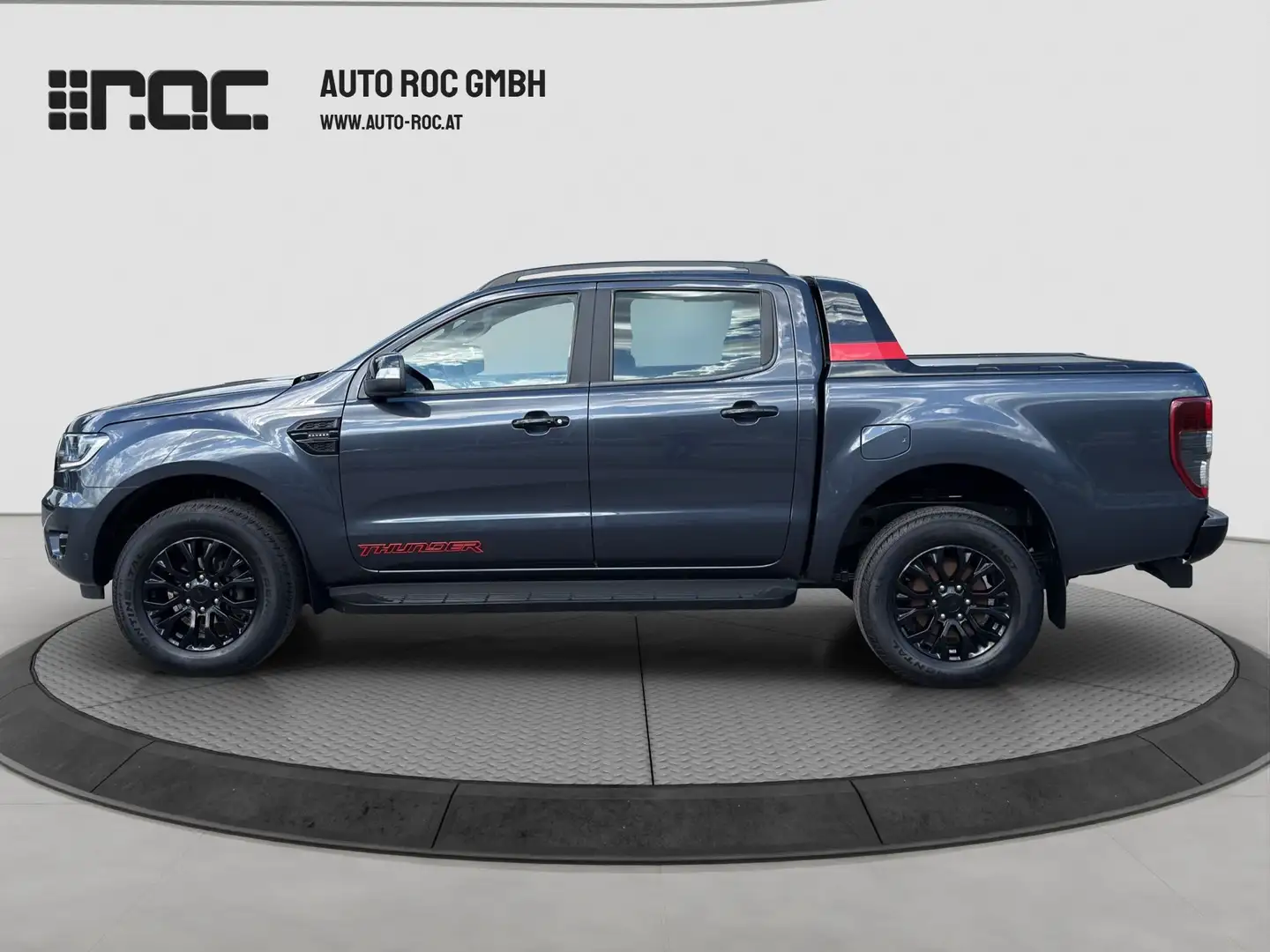 Ford Ranger 2.0 TDCi Thunder 4x4 DoKa AHK/Kamera/ACC/Navi/uvm Grau - 2