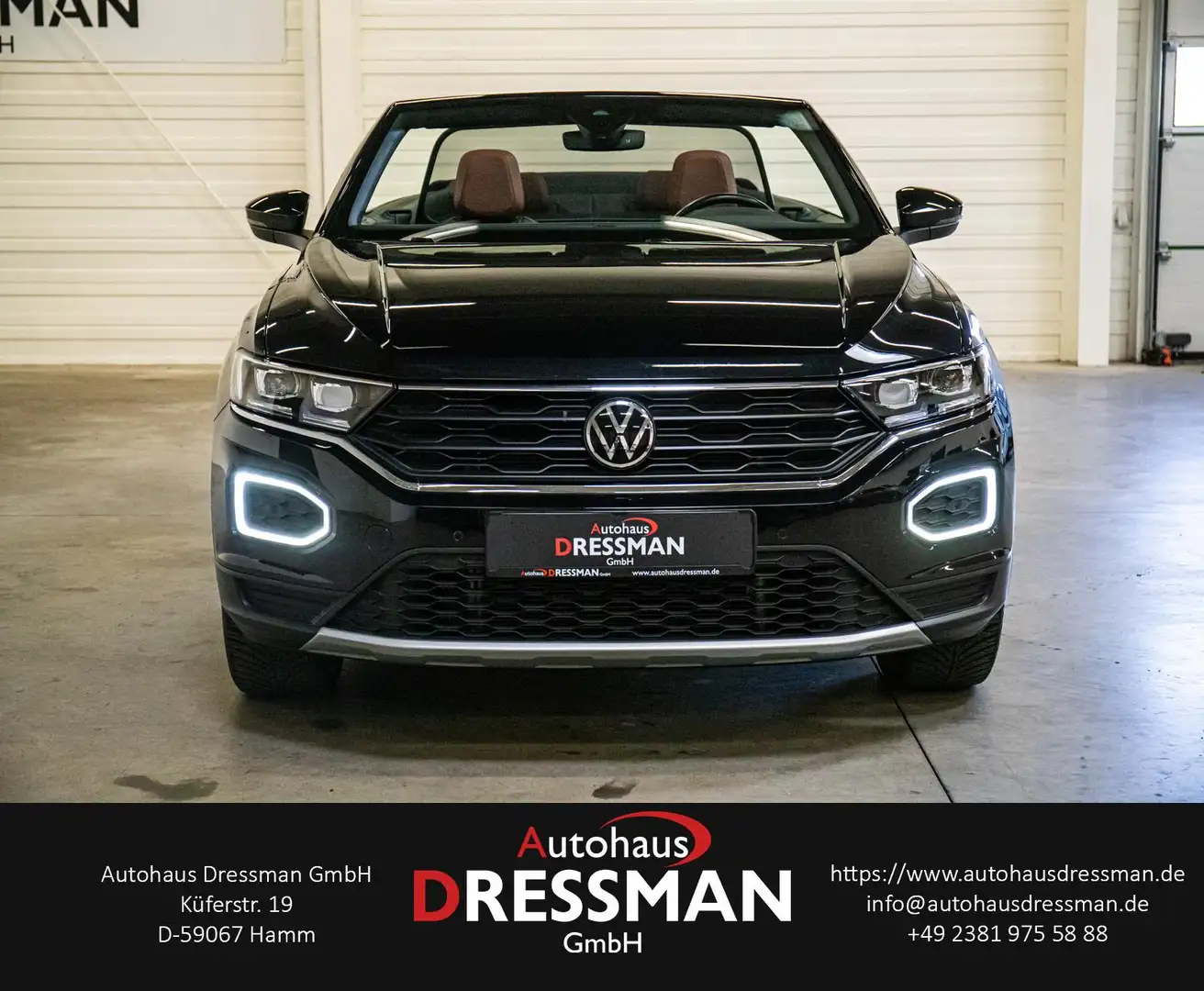 Volkswagen T-Roc Style DAB+ KAMERA NAVI LED LEDER Schwarz - 2