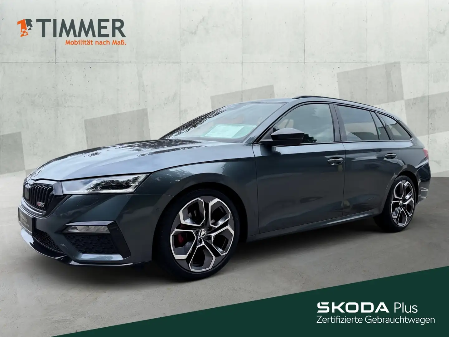 Skoda Octavia Combi 2.0 TDI DSG RS *MATRIX *HuD *RKAM *ACC *NAV Gris - 1