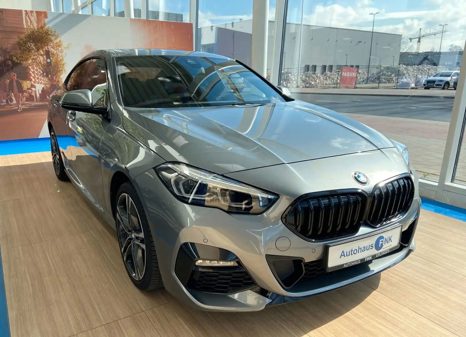 BMW 220i Gran Coupé M Sport Pano DAB ACC HIFI LED Gris - 1