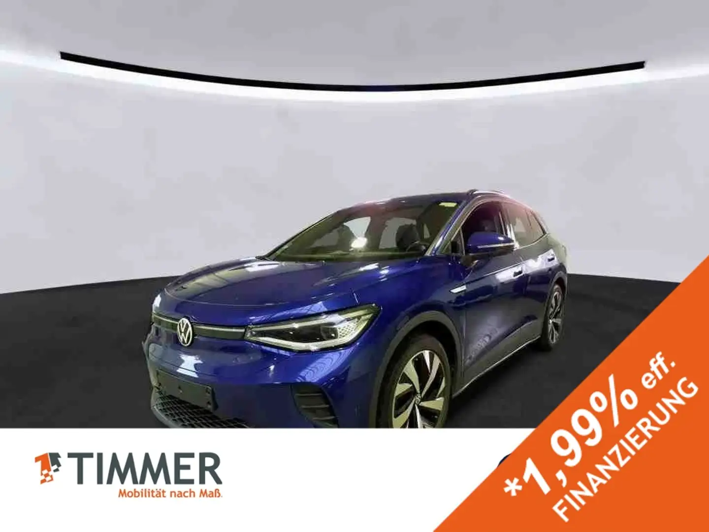 Volkswagen ID.4 PRO PERF. 82 kWh +WÄPU +AHK +IQ.LIGHT +RKAM +20" Blau - 1