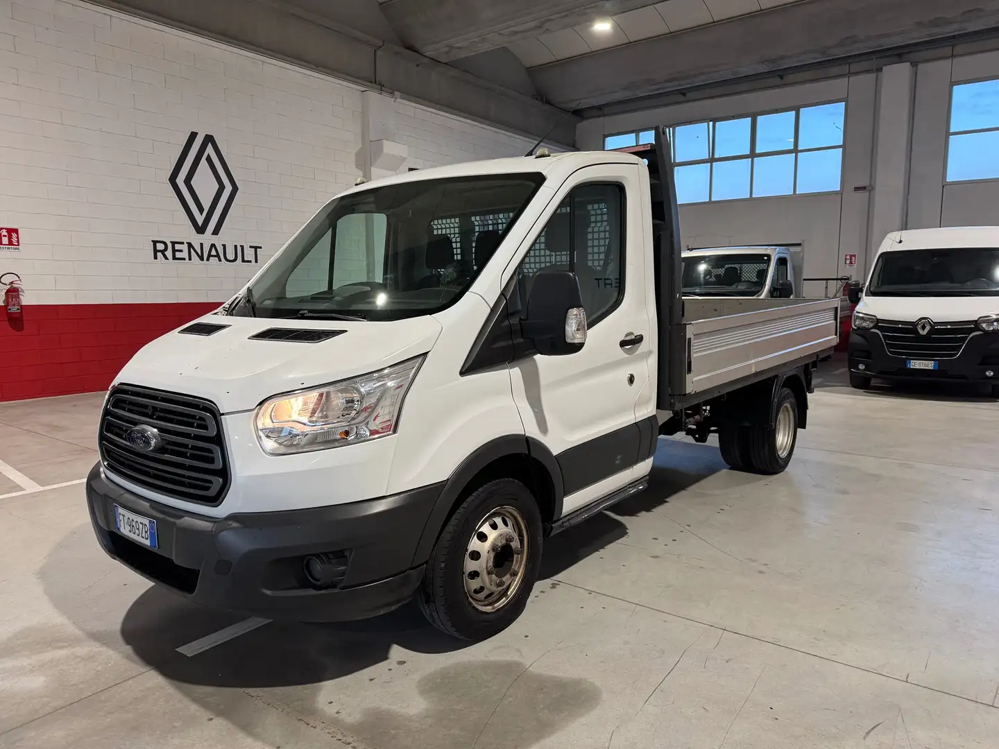 Ford Transit 2.0 Tdci cassone .Euro 6B Blanc - 1