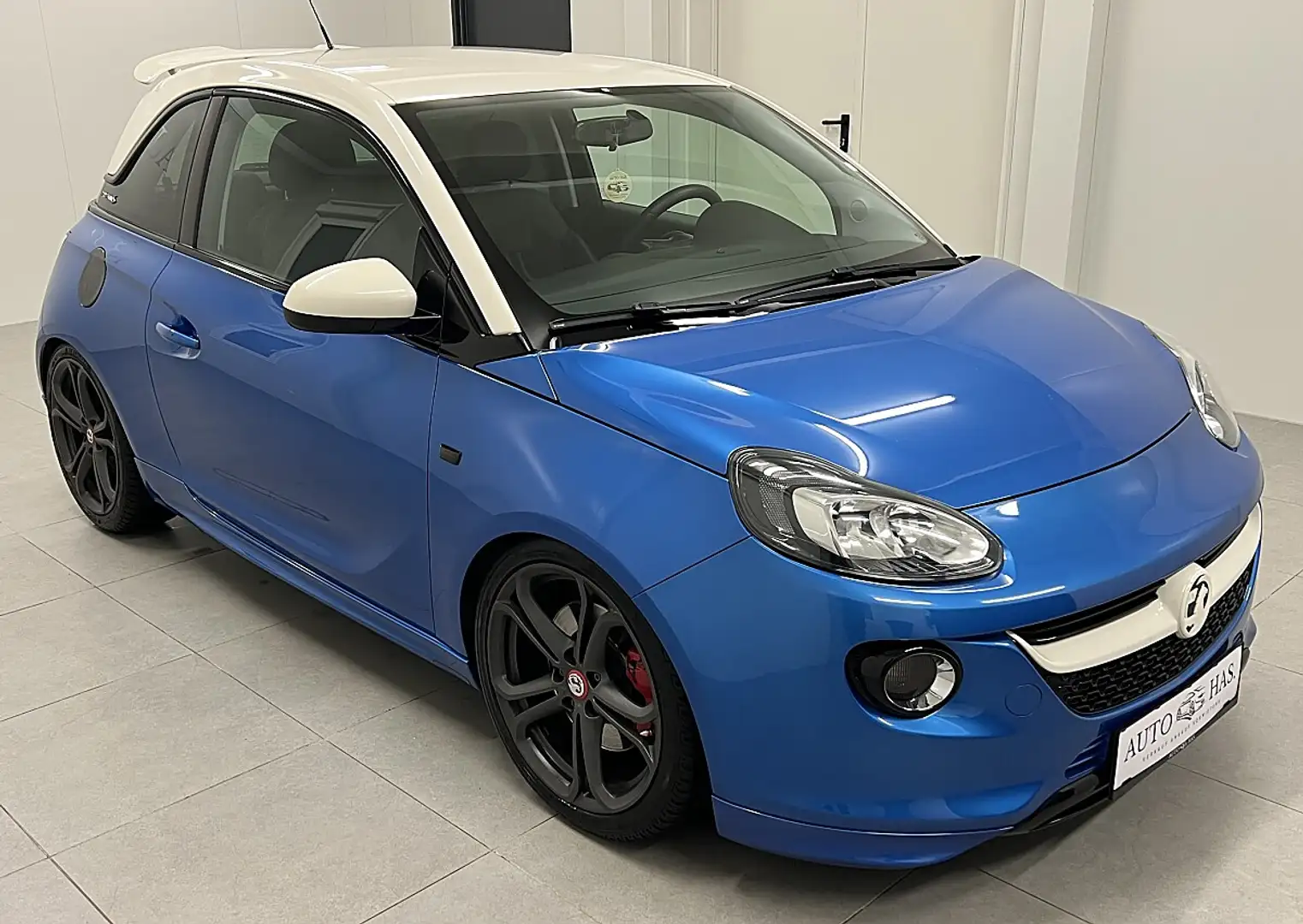 Opel Adam 1,4 Turbo S Ecotec Start/Stop *CarPlay*Teilleder* Blau - 2
