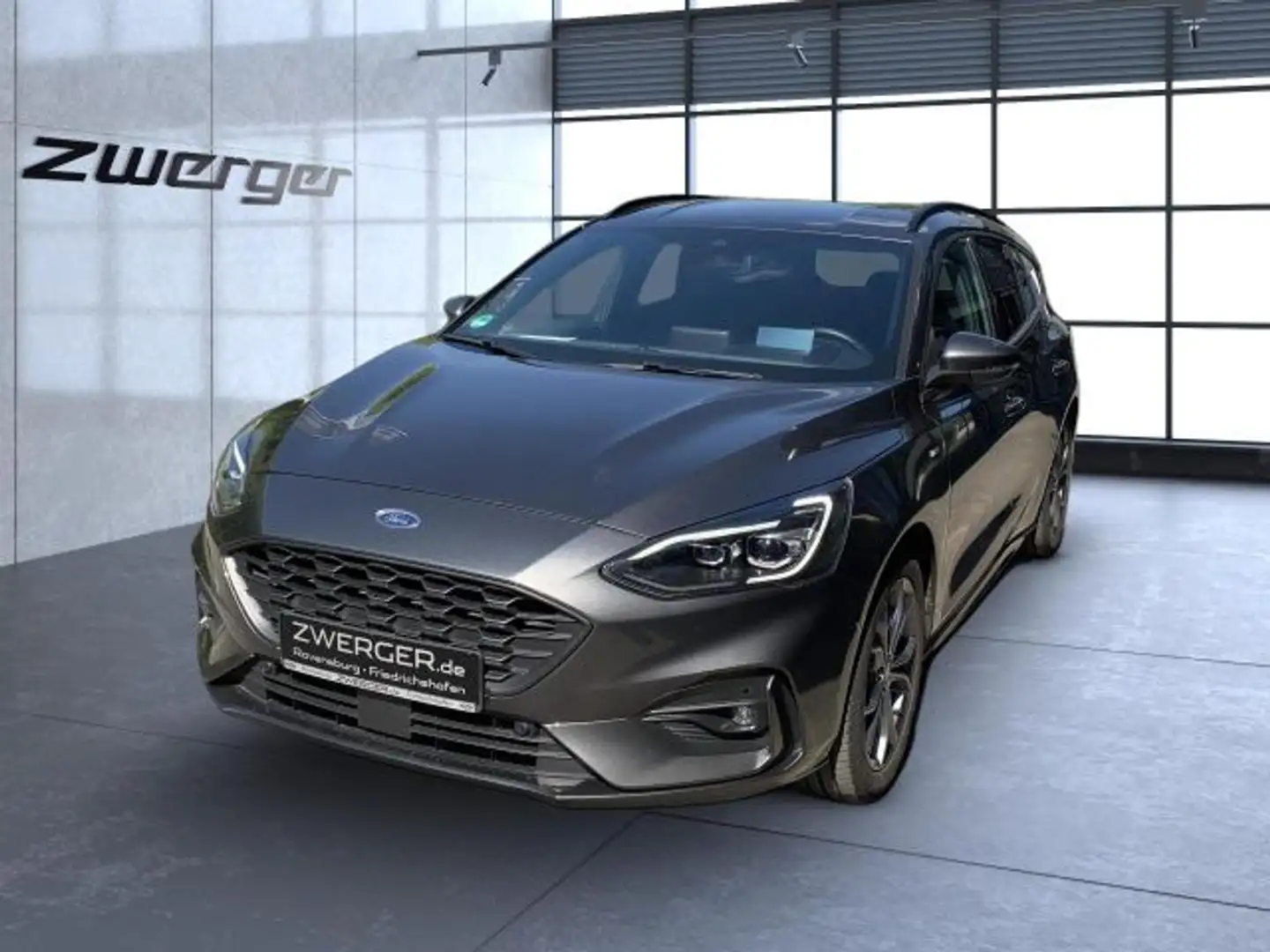 Ford Focus Turnier ST-Line X HUD LED Tempomat Navi Kame Grijs - 1