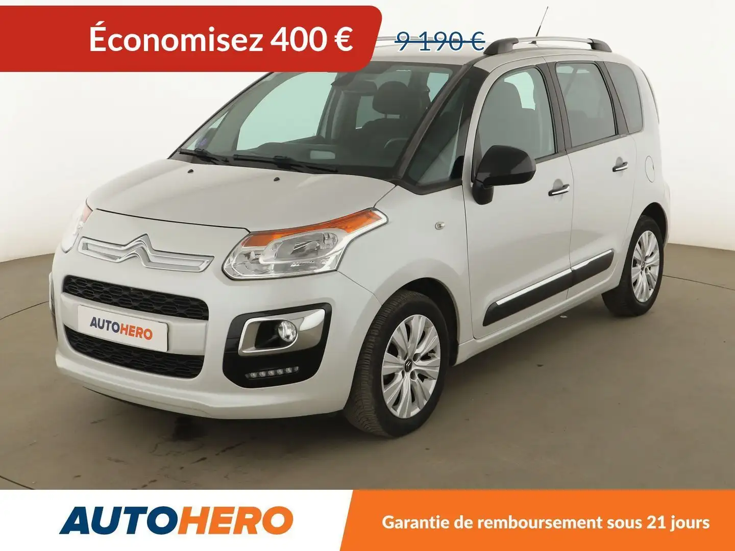 Citroen C3 Picasso 1.2 PureTech Exclusive Blanc - 1