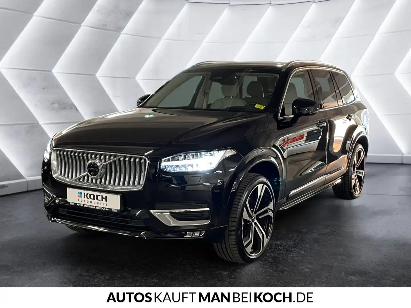 Volvo XC90 B5 B AWD Ultimate Bright PANO ACC BLIS HUD! Schwarz - 2