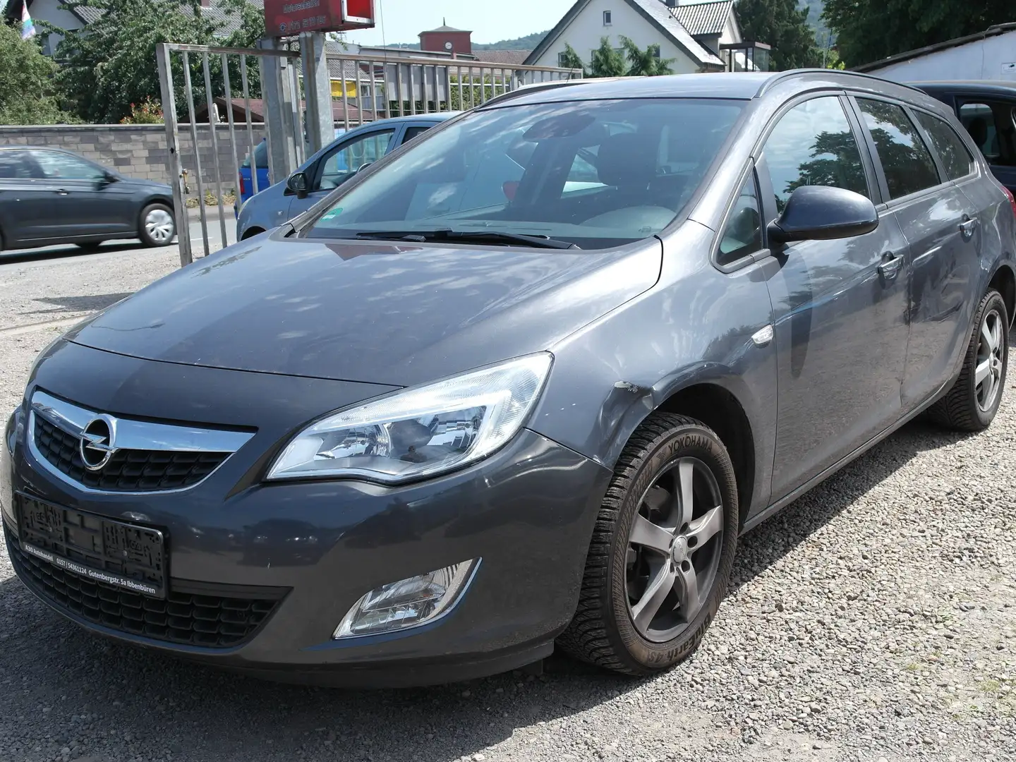 Opel Astra 1.4 Turbo Grijs - 1