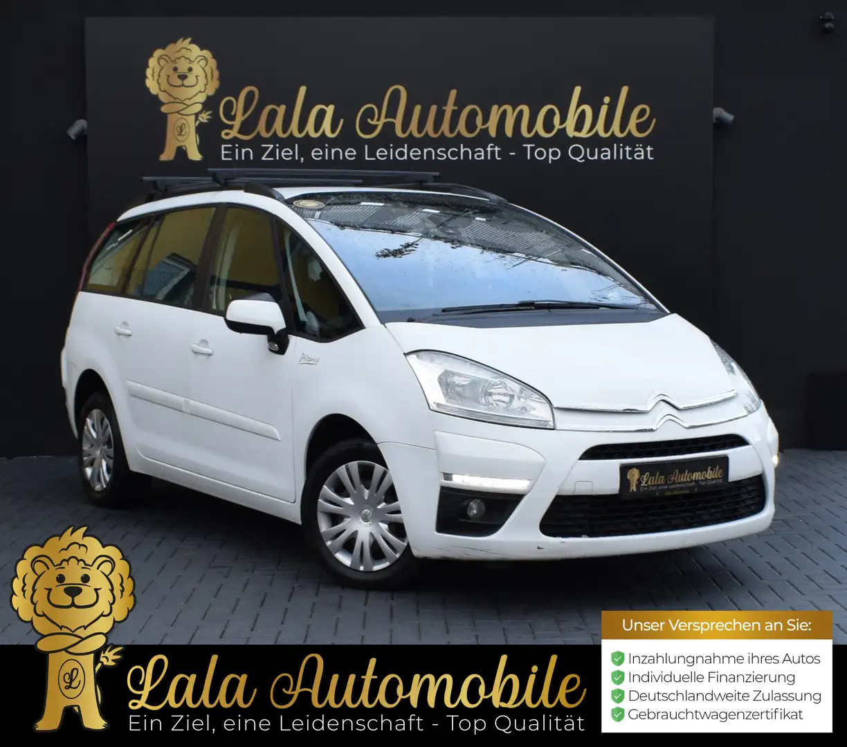 Citroen Grand C4 Picasso Tendance 1.6 TEMPOMAT KLIMA Weiß - 1