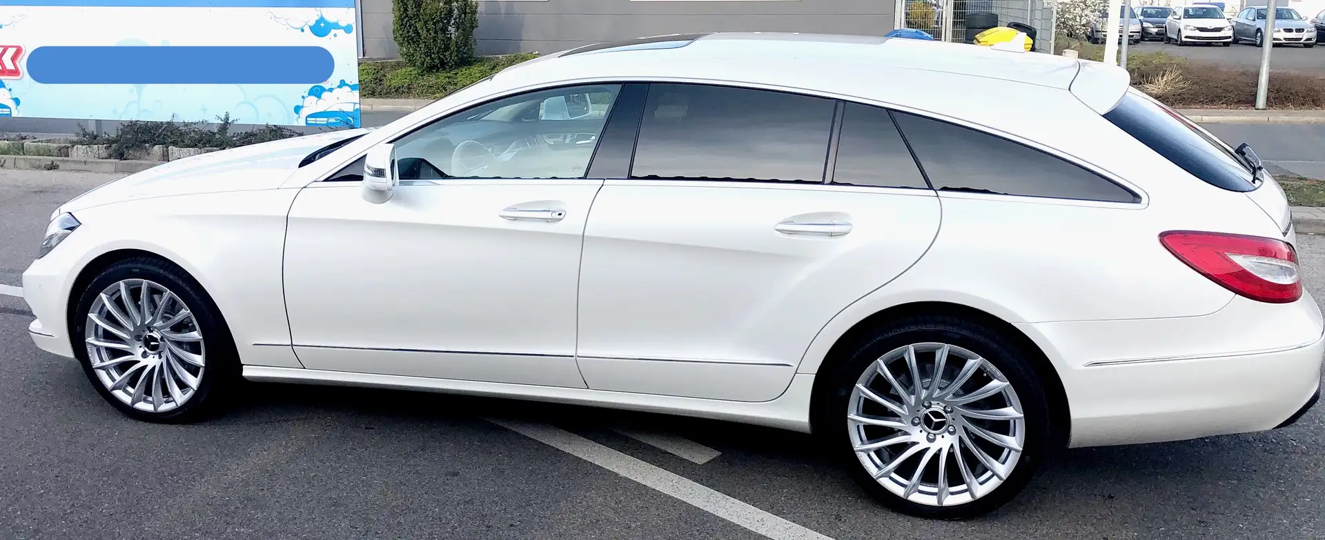 Mercedes-Benz CLS 350 Shooting Brake,CarPlay,TOP Zustand Weiß - 2